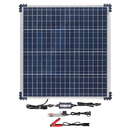 OptiMATE SOLAR + 60W Solar Panel, TM523-6,Charger For 12V Batteries
